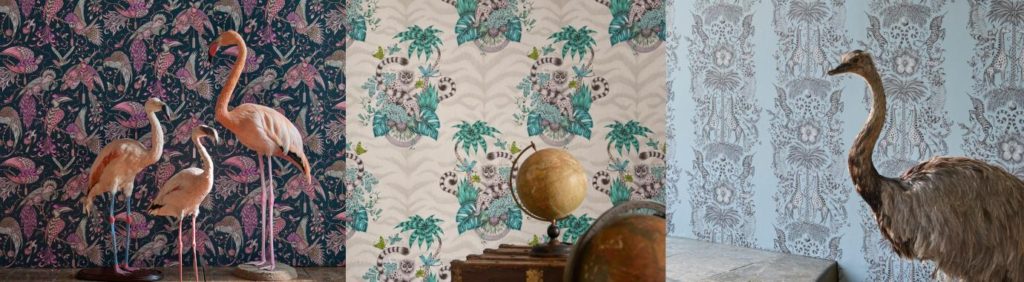 Clarke & Clarke Animalia Wallcoverings