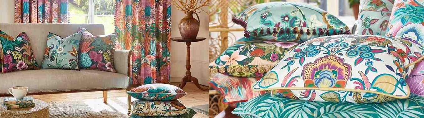Colourfull fabrics by Prestigious Textiles